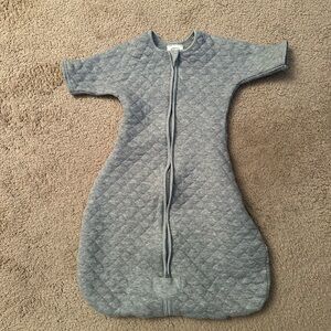 Halo Quilted Gray Sleep Sack
